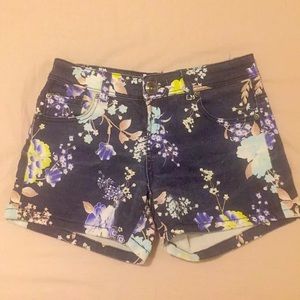 Pastel Floral Shorts